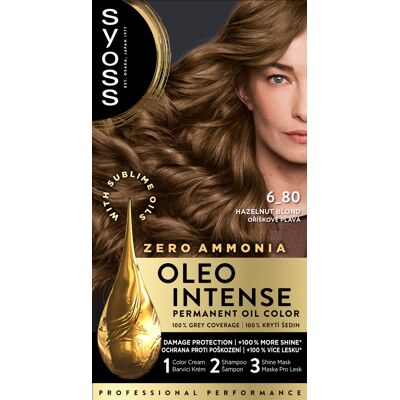 SYOSS Oleo Intense 6-80, orieškovoplavý, 50 ml SYOSS Oleo Intense 6-80, orieškovoplavý, 50 ml