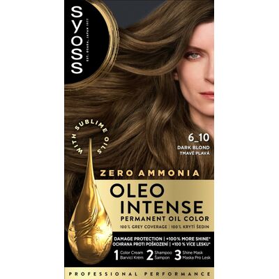 SYOSS Oleo Intense 6-10, Tmavoplavý, 50 ml SYOSS Oleo Intense 6-10, Tmavoplavý, 50 ml