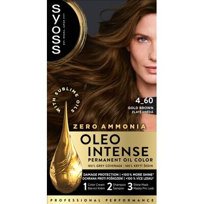 SYOSS Oleo Intense 4-60 Zlatohnedý 50 ml SYOSS Oleo Intense 4-60 Zlatohnedý 50 ml