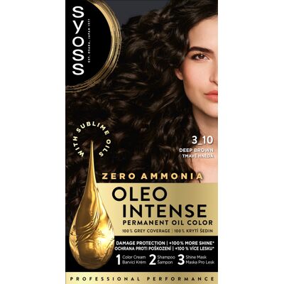 SYOSS Oleo Intense 3-10 Tmavo hnedá 50 ml SYOSS Oleo Intense 3-10 Tmavo hnedá 50 ml