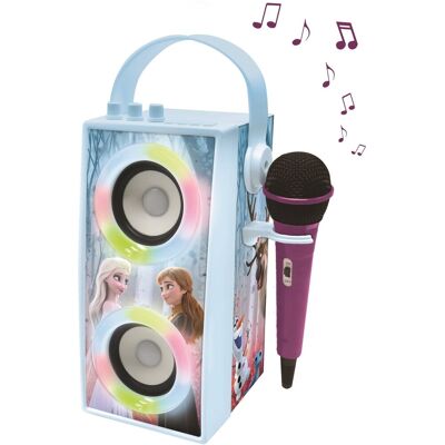 Lexibook Frozen Prenosný Bluetooth reproduktor s mikrófonom a svetelnými efektmi Lexibook Frozen Prenosný Bluetooth reproduktor s mikrófonom a svetelnými efektmi