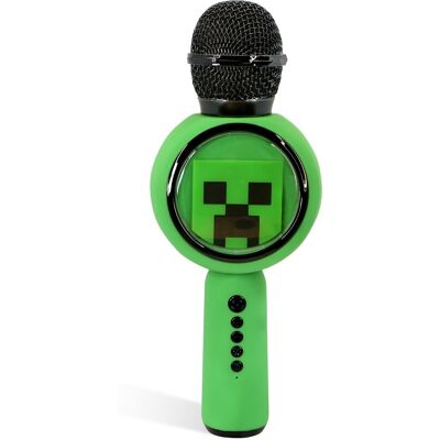 OTL Minecraft PopSing LED Karaoke Mic OTL Minecraft PopSing LED Karaoke Mic