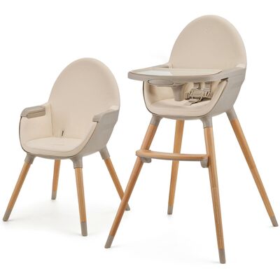 KINDERKRAFT Stolička jedálenská FINI2 Beige KINDERKRAFT Stolička jedálenská FINI2 Beige
