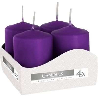BISPOL Adventné Fialové 4× 60 g BISPOL Adventné Fialové 4× 60 g