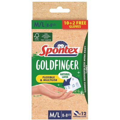SPONTEX Godfinger veľkosť M / L, 12 ks SPONTEX Godfinger veľkosť M / L, 12 ks