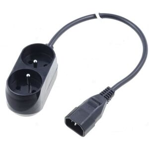 OEM redukcia k UPS (2 zásuvky) OEM redukcia k UPS (2 zásuvky)
