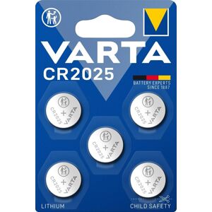 Varta špeciálna lítiová batéria CR 2025 5 ks Varta špeciálna lítiová batéria CR 2025 5 ks