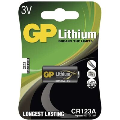 GP CR123A lithiová 1ks v blistri GP CR123A lithiová 1ks v blistri