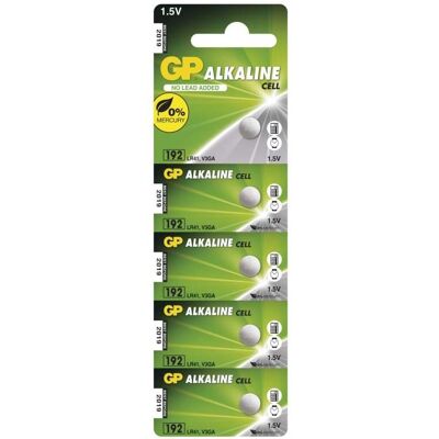 GP LR41 (192F) alkalická 5 ks v blistri GP LR41 (192F) alkalická 5 ks v blistri
