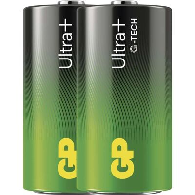GP Alkalická batéria Ultra Plus C (LR14), 2 ks GP Alkalická batéria Ultra Plus C (LR14), 2 ks