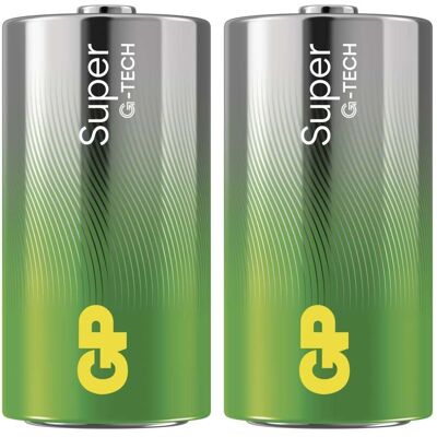 GP Alkalická batéria Super C (LR14), 2 ks GP Alkalická batéria Super C (LR14), 2 ks