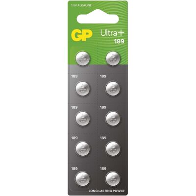 GP Alkalická gombíková batéria LR54 (189F) 1,5 V GP Alkalická gombíková batéria LR54 (189F) 1,5 V