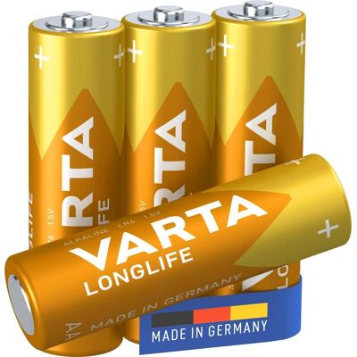 Varta alkalická batéria Longlife AA 4 ks Varta alkalická batéria Longlife AA 4 ks