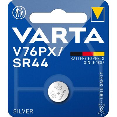 Varta špeciálna batéria s oxidom striebra V76PX/SR44 1 ks Varta špeciálna batéria s oxidom striebra V76PX/SR44 1 ks
