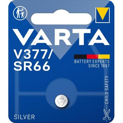 Varta špeciálna batéria s oxidom striebra V377/SR66 1 ks Varta špeciálna batéria s oxidom striebra V377/SR66 1 ks
