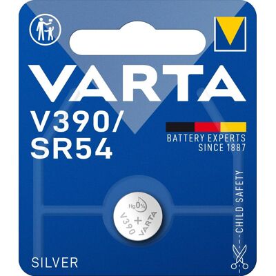 Varta špeciálna batéria s oxidom striebra V390/SR54 1 ks Varta špeciálna batéria s oxidom striebra V390/SR54 1 ks