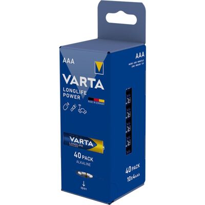 Varta Longlife Power 40 AAA (Storagebox) Varta Longlife Power 40 AAA (Storagebox)