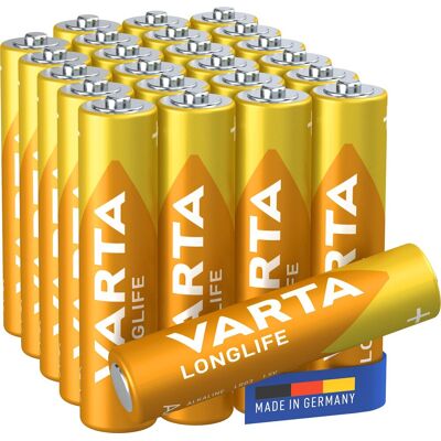 Varta Longlife 24 AAA (Plastic free CUBE Tray) Varta Longlife 24 AAA (Plastic free CUBE Tray)
