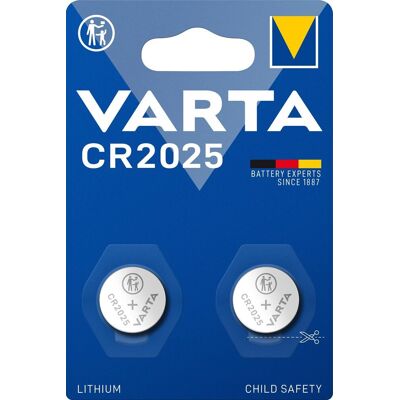 Varta špeciálna lítiová batéria CR 2025 2 ks Varta špeciálna lítiová batéria CR 2025 2 ks