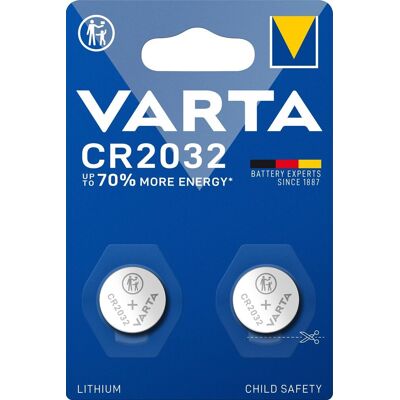 Varta špeciálna lítiová batéria CR 2032 2 ks Varta špeciálna lítiová batéria CR 2032 2 ks