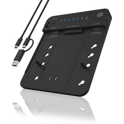 ICY BOX IB-2915MSCL-C31 pro M.2 NVME/SATA a 2.5"/3.5" SATA ICY BOX IB-2915MSCL-C31 pro M.2 NVME/SATA a 2.5"/3.5" SATA