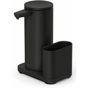 Simplehuman bezdotykový dávkovač mydla – 414 ml, + držiak na špongiu, matná čierna oceľ Simplehuman bezdotykový dávkovač mydla – 414 ml, + držiak na špongiu, matná čierna oceľ