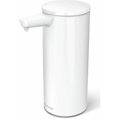 Simplehuman Bezdotykový dávkovač mydla dobíjací 266 ml, biela oceľ Simplehuman Bezdotykový dávkovač mydla dobíjací 266 ml, biela oceľ