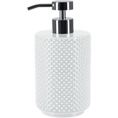 Spirella Dávkovač mydla MERO, keramika, 400 ml, biely Spirella Dávkovač mydla MERO, keramika, 400 ml, biely