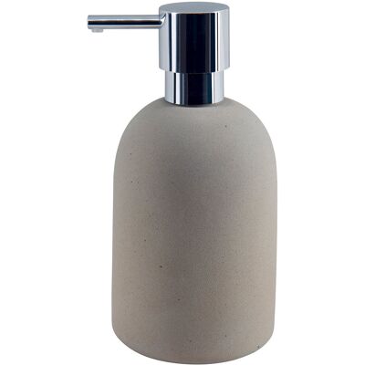 Spirella Dávkovač mydla GEMMA, keramika, 500 ml, hnedo-sivý Spirella Dávkovač mydla GEMMA, keramika, 500 ml, hnedo-sivý