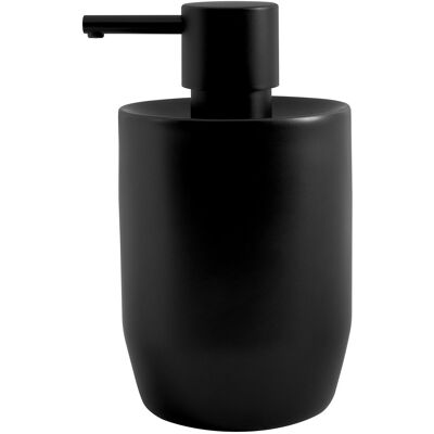 Spirella Dávkovač mydla JARO, keramika, 300 ml, čierny Spirella Dávkovač mydla JARO, keramika, 300 ml, čierny