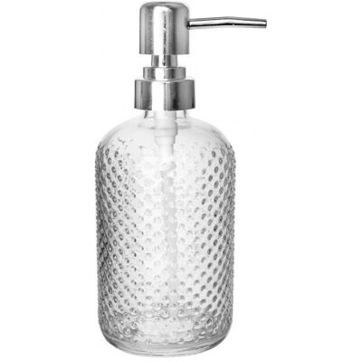 Orion Dávkovač mydla sklo/UH 0,45 l BODKY Orion Dávkovač mydla sklo/UH 0,45 l BODKY