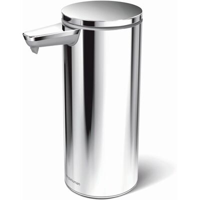 Simplehuman bezdotykový dávkovač mydla s variabilným dávkovaním – 266 ml, nerez oceľ, dobíjací Simplehuman bezdotykový dávkovač mydla s variabilným dávkovaním – 266 ml, nerez oceľ, dobíjací