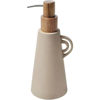 SPIRELLA Keramický dávkovač mydla Organic, matné kapučíno SPIRELLA Keramický dávkovač mydla Organic, matné kapučíno