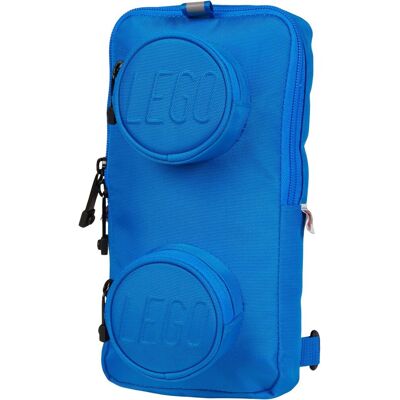 Lego Signature Brick 1 × 2 Sling Bag – svetlomodrý Lego Signature Brick 1 × 2 Sling Bag – svetlomodrý
