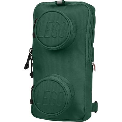 Lego Signature Brick 1 × 2 Sling Bag – tmavozelený Lego Signature Brick 1 × 2 Sling Bag – tmavozelený