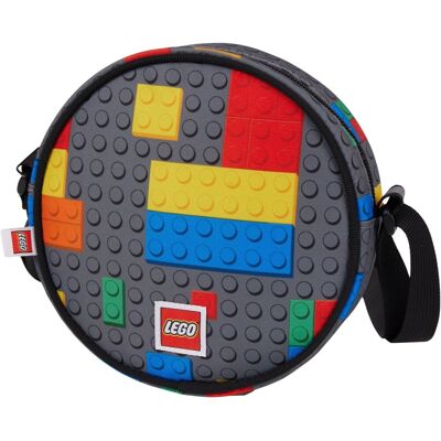 Lego Bags Colorful Bricks – okrúhla crossbody taška Lego Bags Colorful Bricks – okrúhla crossbody taška