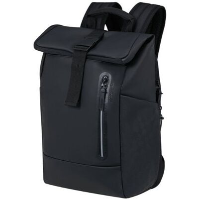 American Tourister Urban Tide Rolltop Laptop BP 14" Black American Tourister Urban Tide Rolltop Laptop BP 14" Black