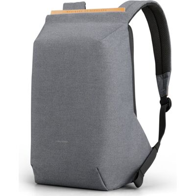 Kingsons Anti-theft Backpack Light Grey 15.6" Kingsons Anti-theft Backpack Light Grey 15.6"