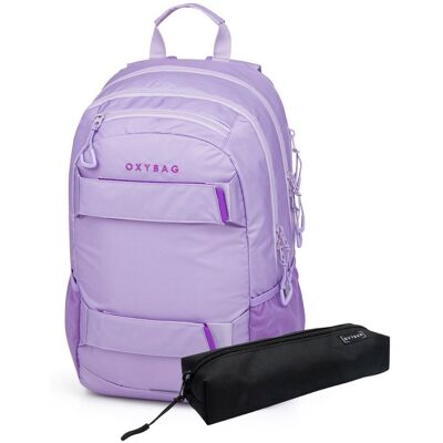 OXYBAG Študentský batoh + etue Oxy Sport Violet OXYBAG Študentský batoh + etue Oxy Sport Violet