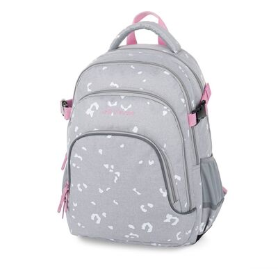 OXYBAG Študentský batoh OXY SCOOLER Grey Geometric OXYBAG Študentský batoh OXY SCOOLER Grey Geometric