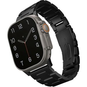 Uniq Osta článkový oceľový pre Apple Watch 49/45/44/42 mm, Midnight (Black) Uniq Osta článkový oceľový pre Apple Watch 49/45/44/42 mm, Midnight (Black)