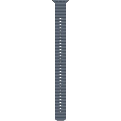 Apple Watch 49 mm oceľovo modré predĺženie Oceánskeho remienka – vyhotovenie z čierneho titánu Apple Watch 49 mm oceľovo modré predĺženie Oceánskeho remienka – vyhotovenie z čierneho titánu