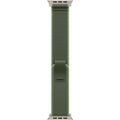 Apple Watch 49 mm zelený Trailový ťah – M/L – vyhotovenie z prírodného titánu Apple Watch 49 mm zelený Trailový ťah – M/L – vyhotovenie z prírodného titánu