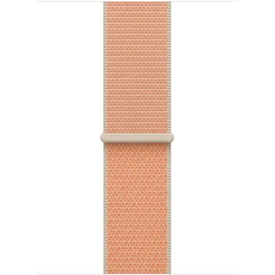 Apple Watch 40 mm melónovo oranžový prevliekací športový remienok Apple Watch 40 mm melónovo oranžový prevliekací športový remienok