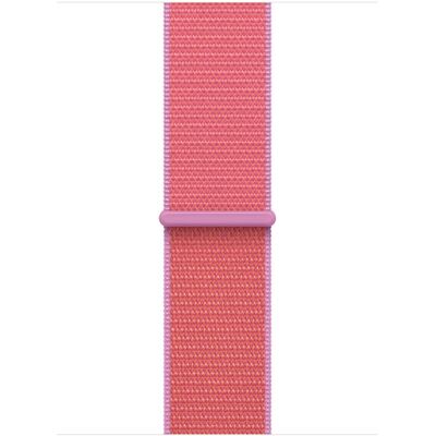 Apple Watch 42 mm guavovo ružový prevliekací športový remienok Apple Watch 42 mm guavovo ružový prevliekací športový remienok