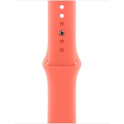 Apple Watch 46 mm mandarínkový športový remienok – M/L Apple Watch 46 mm mandarínkový športový remienok – M/L