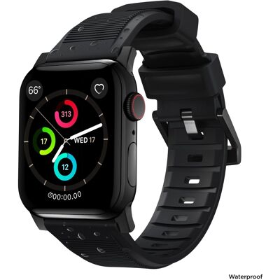 Nomad Rugged Strap Black/Black Apple Watch 6/SE/5/4/3/2/1 42/44/45/Ultra 49mm Nomad Rugged Strap Black/Black Apple Watch 6/SE/5/4/3/2/1 42/44/45/Ultra 49mm