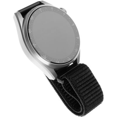 FIXED Nylon Strap Universal so šírkou 22 mm čierny FIXED Nylon Strap Universal so šírkou 22 mm čierny