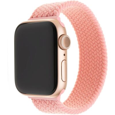 FIXED Elastic Nylon Strap pre Apple Watch 42/44/45/Ultra 49mm veľkosť L ružový FIXED Elastic Nylon Strap pre Apple Watch 42/44/45/Ultra 49mm veľkosť L ružový