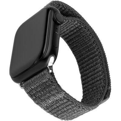 FIXED Nylon Sporty Strap na Apple Watch 38/40/41 mm tmavosivý FIXED Nylon Sporty Strap na Apple Watch 38/40/41 mm tmavosivý